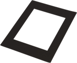 Passepartout sort 10x15/15x21