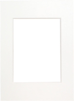 Passepartout hvit 10x15/15x20
