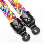 Braid Camera strap Rainbow