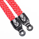 Braid Camera Strap Red